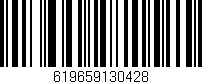 Código de barras (EAN, GTIN, SKU, ISBN): '619659130428'