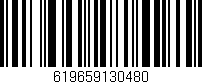 Código de barras (EAN, GTIN, SKU, ISBN): '619659130480'