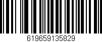 Código de barras (EAN, GTIN, SKU, ISBN): '619659135829'