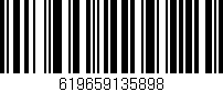 Código de barras (EAN, GTIN, SKU, ISBN): '619659135898'