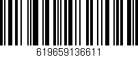 Código de barras (EAN, GTIN, SKU, ISBN): '619659136611'