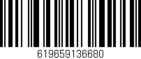 Código de barras (EAN, GTIN, SKU, ISBN): '619659136680'