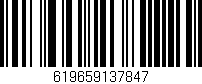 Código de barras (EAN, GTIN, SKU, ISBN): '619659137847'