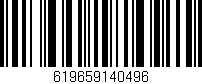 Código de barras (EAN, GTIN, SKU, ISBN): '619659140496'