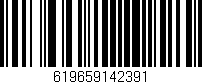 Código de barras (EAN, GTIN, SKU, ISBN): '619659142391'