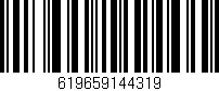 Código de barras (EAN, GTIN, SKU, ISBN): '619659144319'