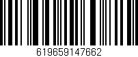 Código de barras (EAN, GTIN, SKU, ISBN): '619659147662'