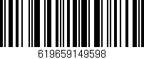 Código de barras (EAN, GTIN, SKU, ISBN): '619659149598'