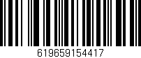 Código de barras (EAN, GTIN, SKU, ISBN): '619659154417'