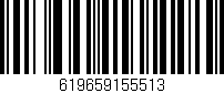 Código de barras (EAN, GTIN, SKU, ISBN): '619659155513'