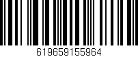 Código de barras (EAN, GTIN, SKU, ISBN): '619659155964'