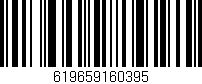 Código de barras (EAN, GTIN, SKU, ISBN): '619659160395'