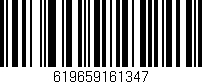 Código de barras (EAN, GTIN, SKU, ISBN): '619659161347'