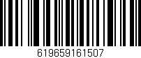 Código de barras (EAN, GTIN, SKU, ISBN): '619659161507'