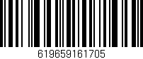 Código de barras (EAN, GTIN, SKU, ISBN): '619659161705'