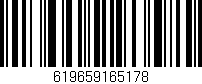 Código de barras (EAN, GTIN, SKU, ISBN): '619659165178'