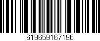 Código de barras (EAN, GTIN, SKU, ISBN): '619659167196'