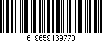 Código de barras (EAN, GTIN, SKU, ISBN): '619659169770'