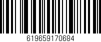 Código de barras (EAN, GTIN, SKU, ISBN): '619659170684'