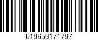 Código de barras (EAN, GTIN, SKU, ISBN): '619659171797'