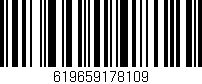 Código de barras (EAN, GTIN, SKU, ISBN): '619659178109'