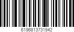 Código de barras (EAN, GTIN, SKU, ISBN): '6196813731942'
