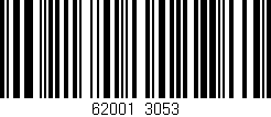 Código de barras (EAN, GTIN, SKU, ISBN): '62001/3053'