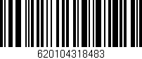 Código de barras (EAN, GTIN, SKU, ISBN): '620104318483'