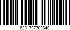 Código de barras (EAN, GTIN, SKU, ISBN): '6201797789640'