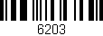 Código de barras (EAN, GTIN, SKU, ISBN): '6203'