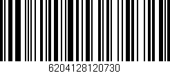 Código de barras (EAN, GTIN, SKU, ISBN): '6204128120730'