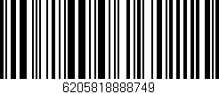 Código de barras (EAN, GTIN, SKU, ISBN): '6205818888749'