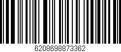 Código de barras (EAN, GTIN, SKU, ISBN): '6208698873362'