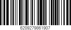 Código de barras (EAN, GTIN, SKU, ISBN): '6209279861907'