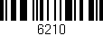 Código de barras (EAN, GTIN, SKU, ISBN): '6210'