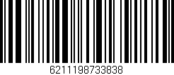 Código de barras (EAN, GTIN, SKU, ISBN): '6211198733838'
