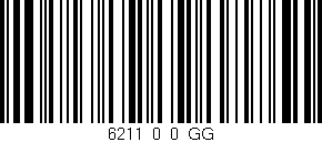 Código de barras (EAN, GTIN, SKU, ISBN): '6211_0_0_GG'