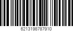 Código de barras (EAN, GTIN, SKU, ISBN): '6213198787910'