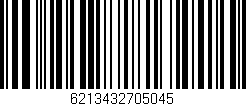 Código de barras (EAN, GTIN, SKU, ISBN): '6213432705045'