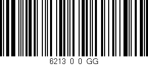 Código de barras (EAN, GTIN, SKU, ISBN): '6213_0_0_GG'