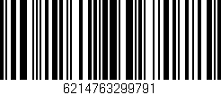 Código de barras (EAN, GTIN, SKU, ISBN): '6214763299791'