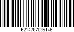 Código de barras (EAN, GTIN, SKU, ISBN): '6214787035146'