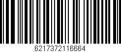Código de barras (EAN, GTIN, SKU, ISBN): '6217372116664'
