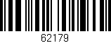 Código de barras (EAN, GTIN, SKU, ISBN): '62179'
