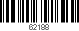 Código de barras (EAN, GTIN, SKU, ISBN): '62188'