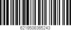 Código de barras (EAN, GTIN, SKU, ISBN): '6219508365243'