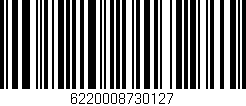 Código de barras (EAN, GTIN, SKU, ISBN): '6220008730127'