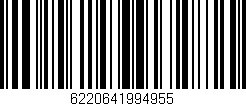 Código de barras (EAN, GTIN, SKU, ISBN): '6220641994955'