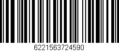 Código de barras (EAN, GTIN, SKU, ISBN): '6221563724590'