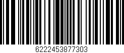 Código de barras (EAN, GTIN, SKU, ISBN): '6222453877303'